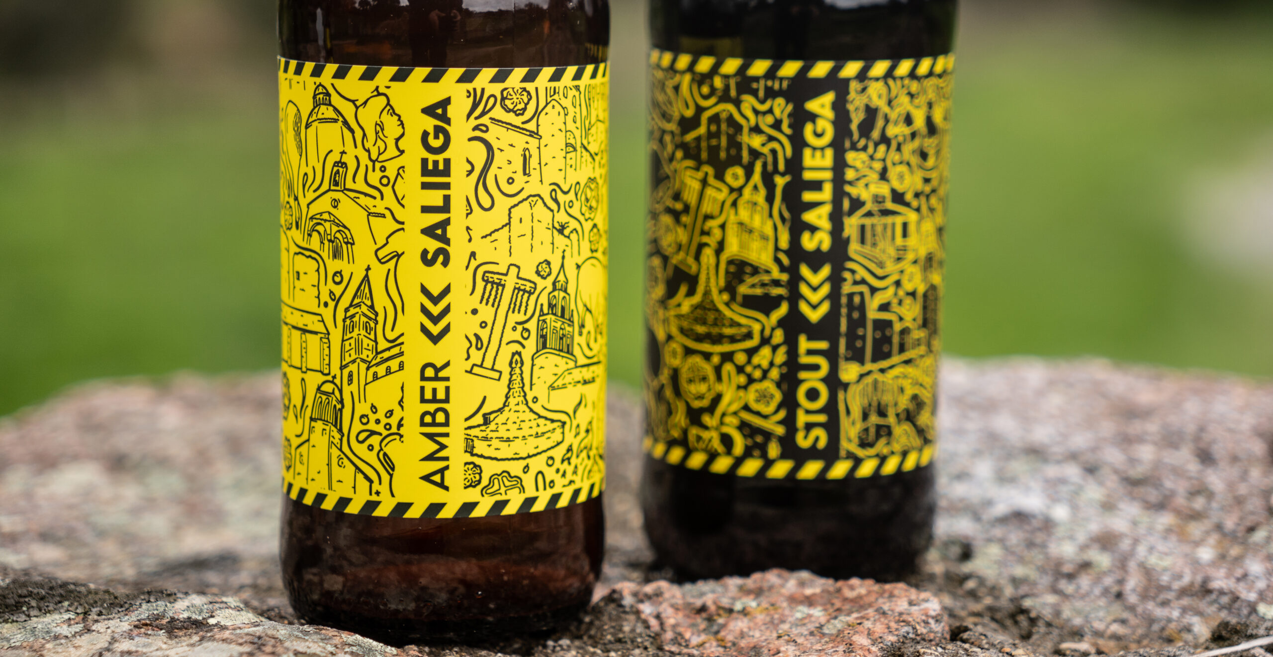 Antonio J. Jiménez. Cerveza Saliega