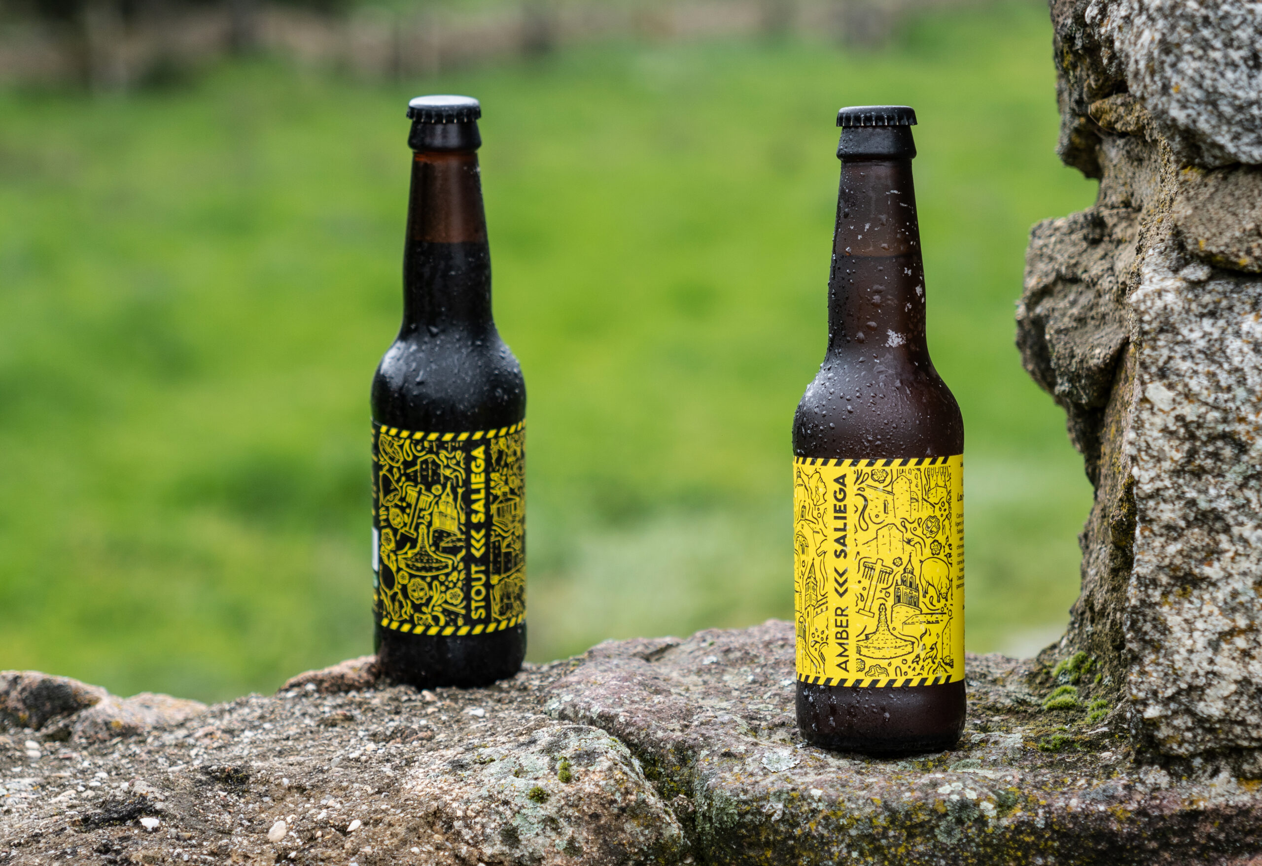 Antonio J. Jiménez. Cerveza Saliega