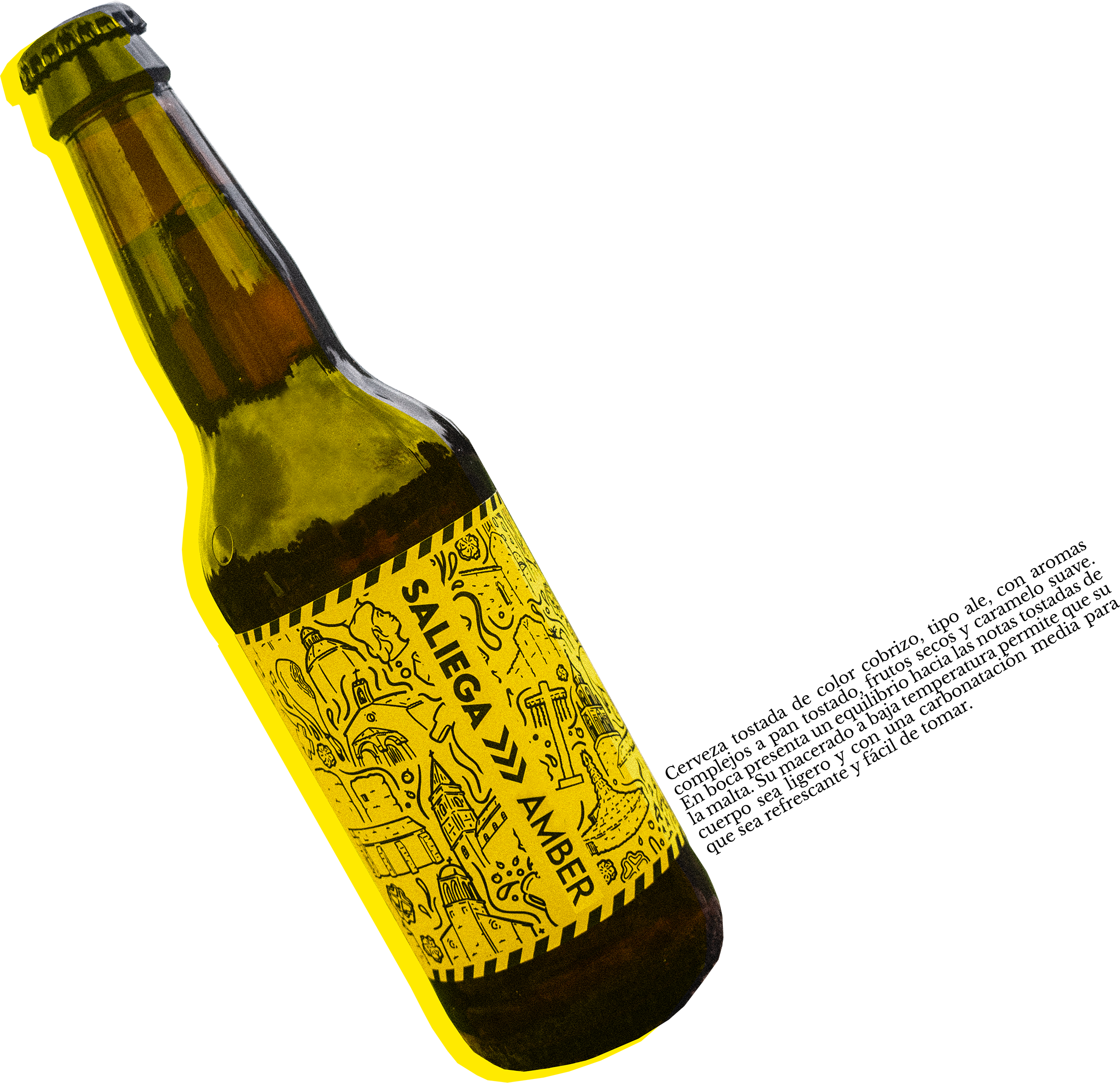 Antonio J. Jiménez. Cerveza Saliega