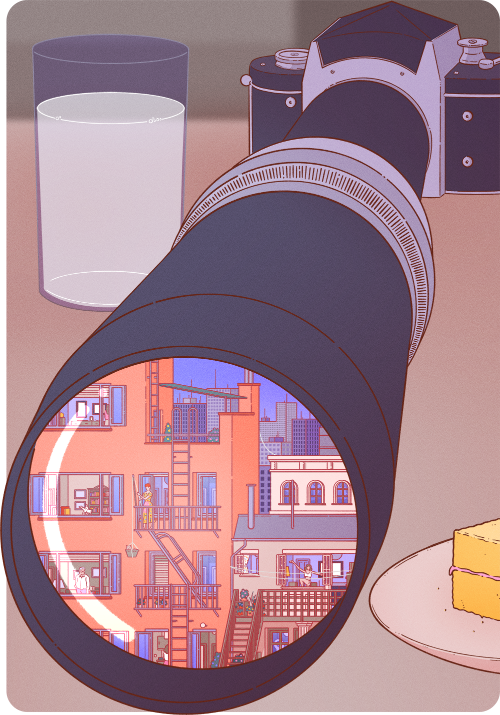 Antonio J. Jiménez. Rear Window