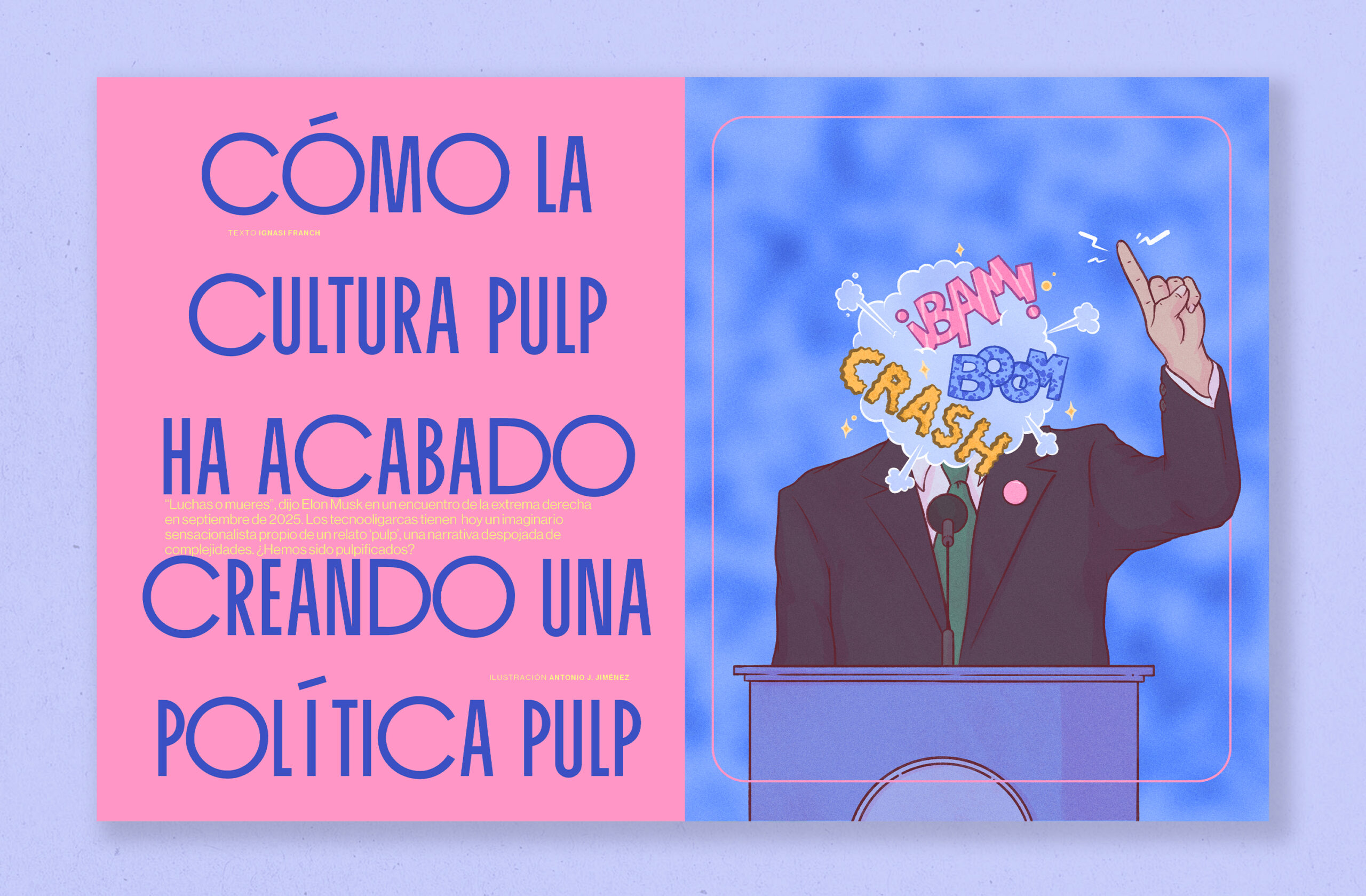 Antonio J. Jiménez. El salto - Política Pulp